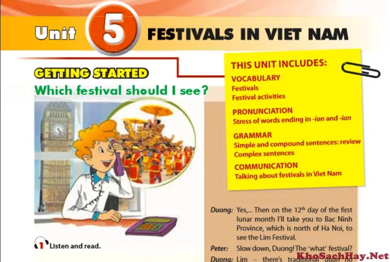 Unit 5: Festivals in Viet Nam