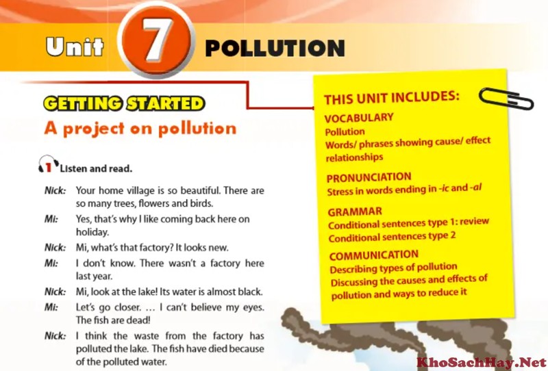 Unit 7: Pollution